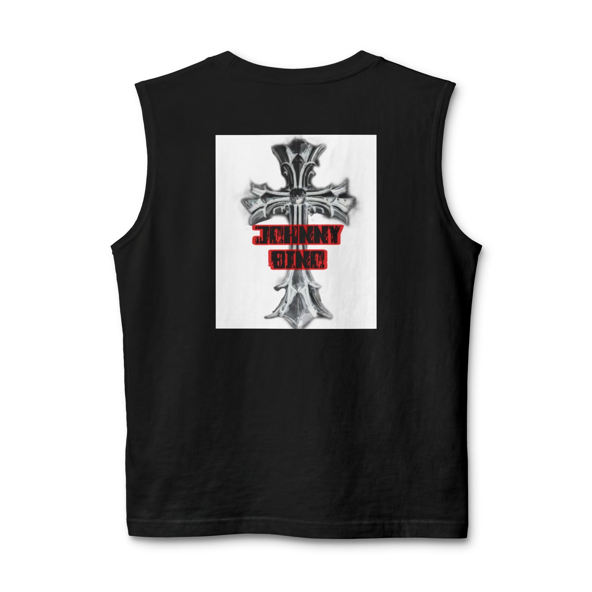 Christian Cross Muscle Tank — 'Standing Strong' Graphic Faith Tank Top