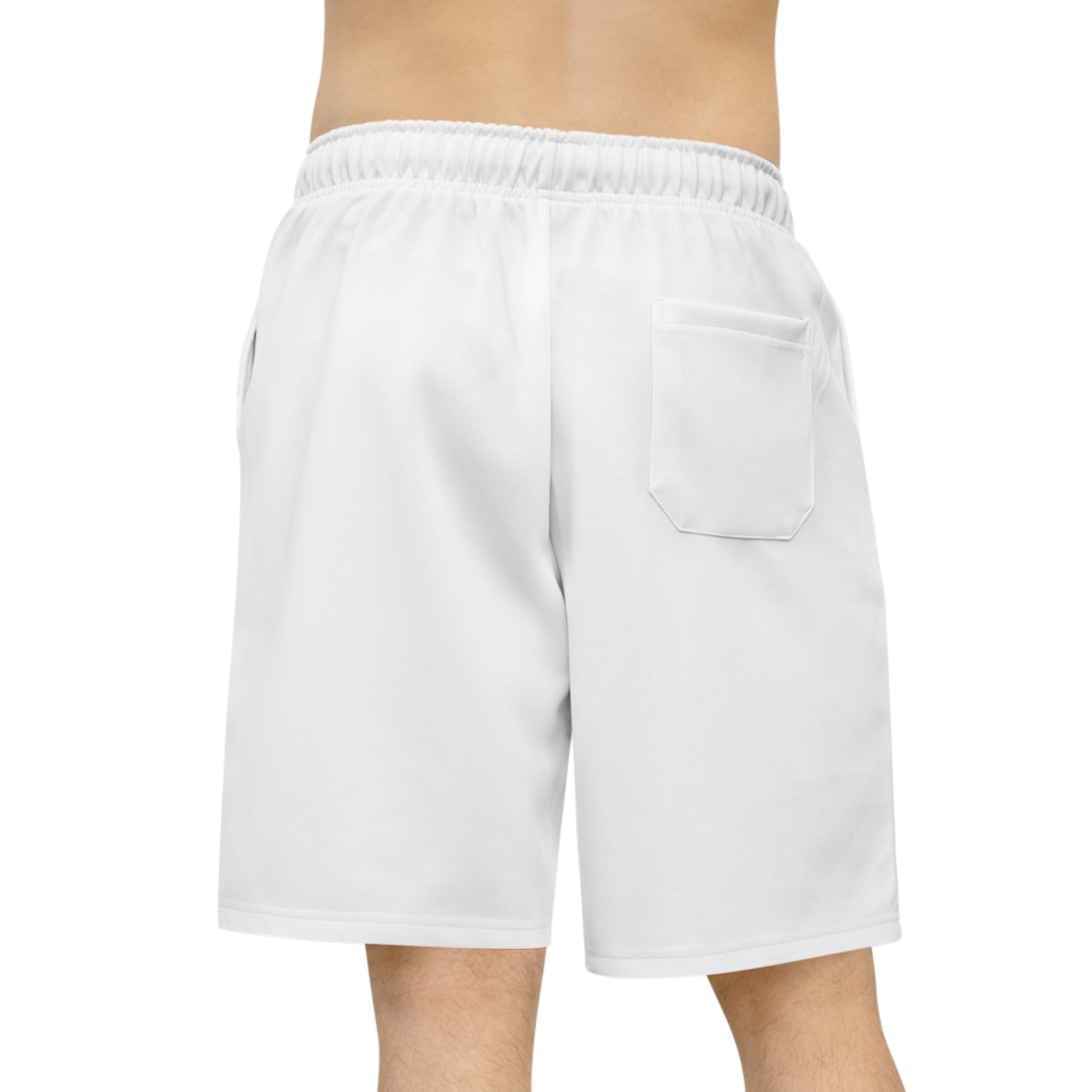 Gothic Cross Athletic Shorts — 'Eternally Binded' Graphic