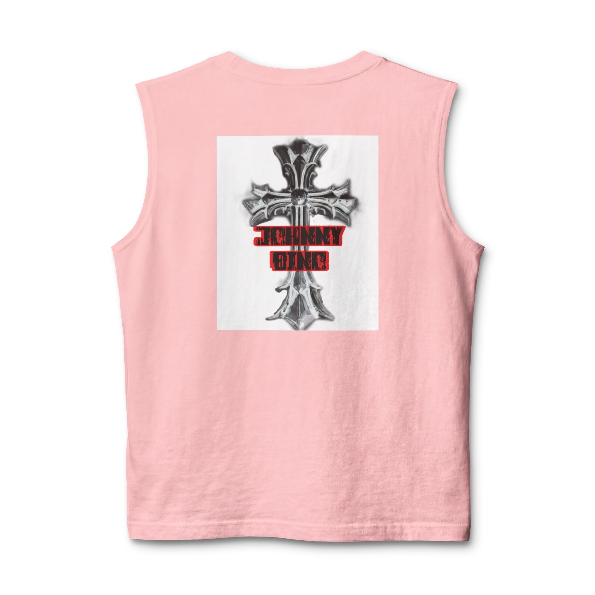 Christian Cross Muscle Tank — 'Standing Strong' Graphic Faith Tank Top