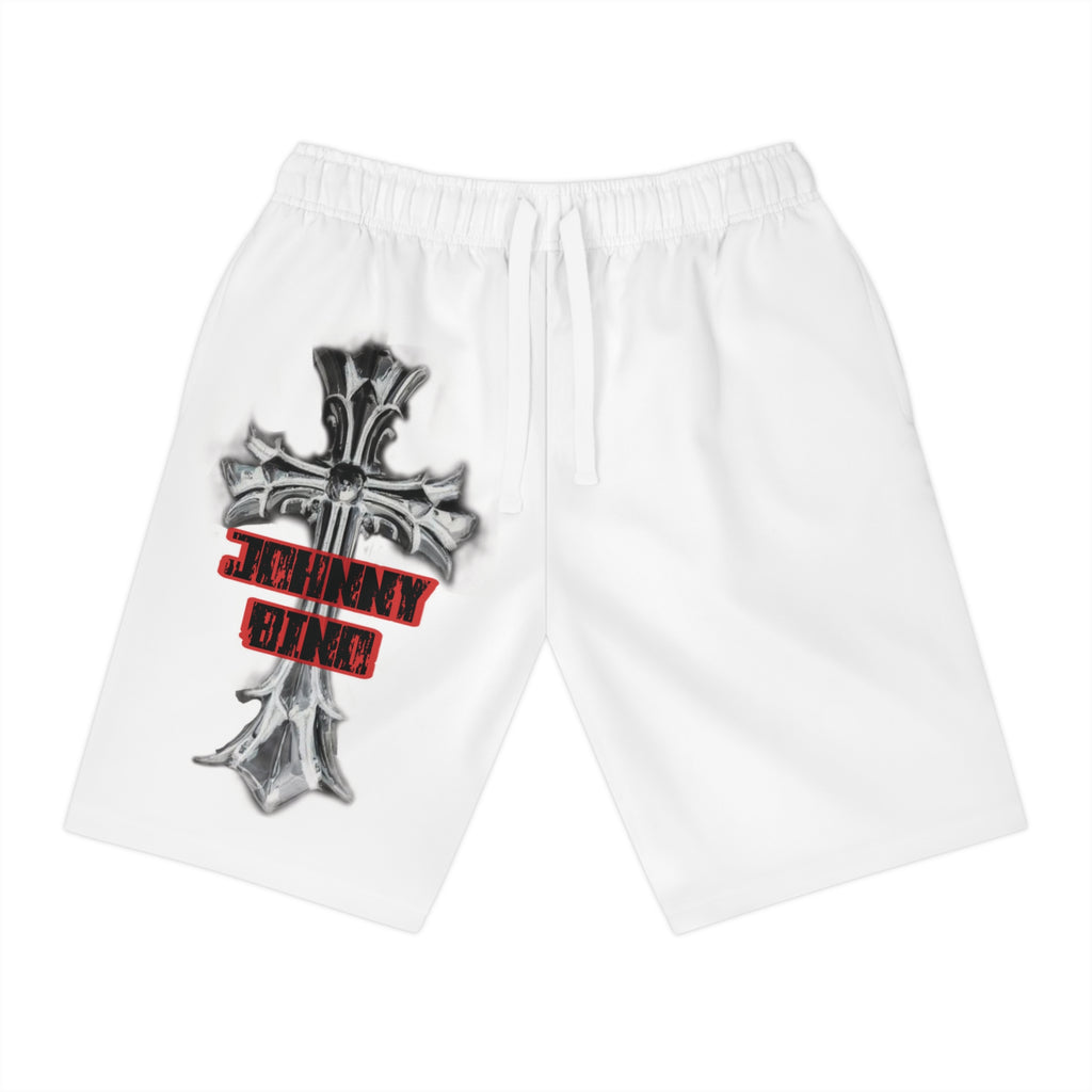 Athletic Shorts — Gothic Cross 'Johnny G' Graphic Athletic Shorts